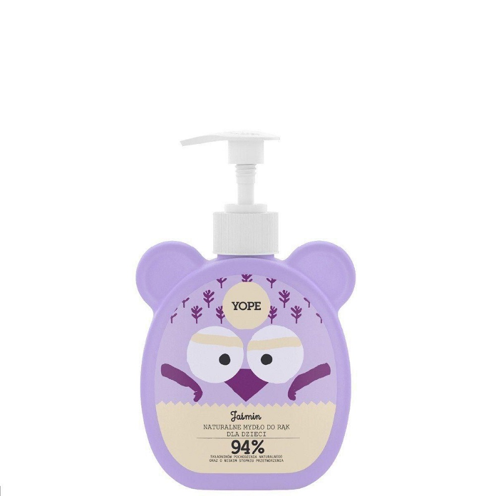 69823341599806435 Naturalne mydło do rąk dla dzieci Jaśmin 400ml - obrazek 1