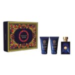 Pour Homme Dylan Blue zestaw woda toaletowa spray 50ml + żel pod prysznic 50ml + balsam po goleniu 50ml