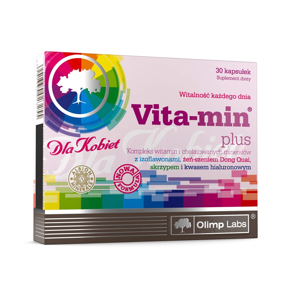 70022941742971187 Vita-Min Plus Dla Kobiet suplement diety 30 kapsułek - obrazek 1