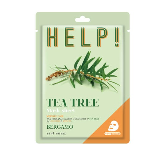 70095361681299268 Help Sheet Mask maska do twarzy z Tea Tree 25ml - obrazek 1
