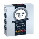 Condoms prezerwatywy dopasowane do rozmiaru 53mm 57mm 60mm 3szt.