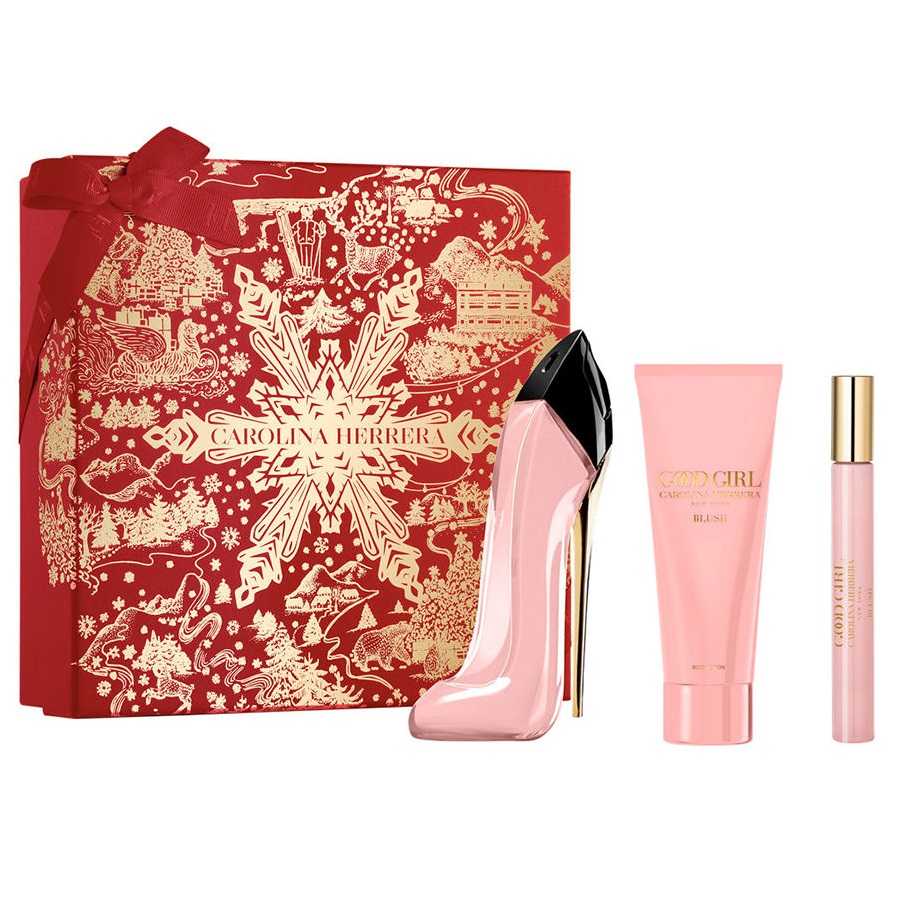 70114981731502533 Good Girl Blush zestaw woda perfumowana spray 80ml + balsam do ciała 100ml + woda perfumowana spray 10ml - obrazek 1