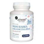 MSM Siarka Organiczna PLUS suplement diety 180 tabletek