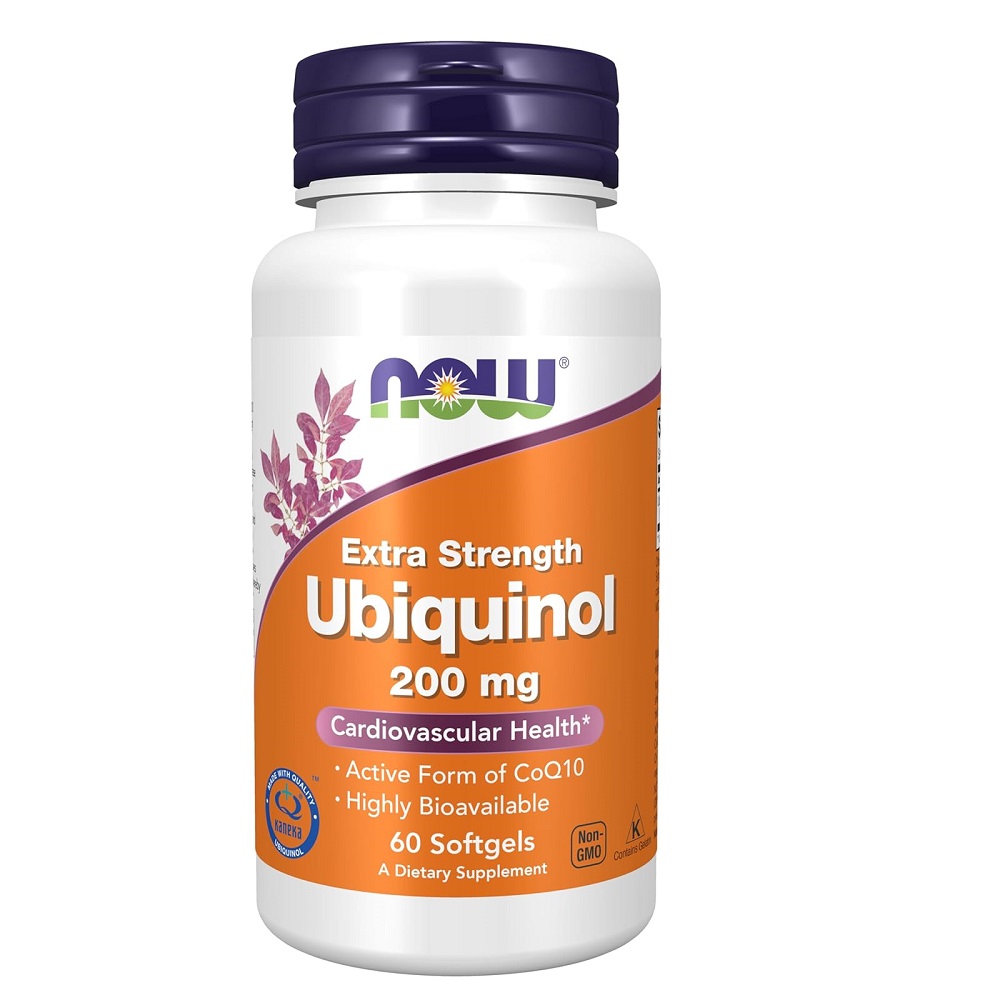 7014531758292844 Extra Strength Ubiquinol 200mg suplement diety 60 miękkich kapsułek - obrazek 1