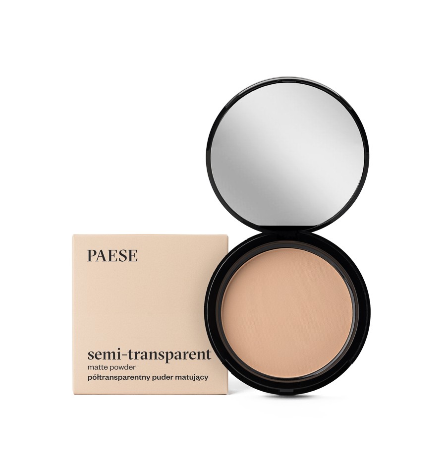 70151061644923244 Semi-Transparent Matte Powder półtransparentny puder matujący 5A Naturalny 9g - obrazek 1