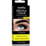Professional Henna Color Cream henna do brwi w kremie 1.0 Black 30g