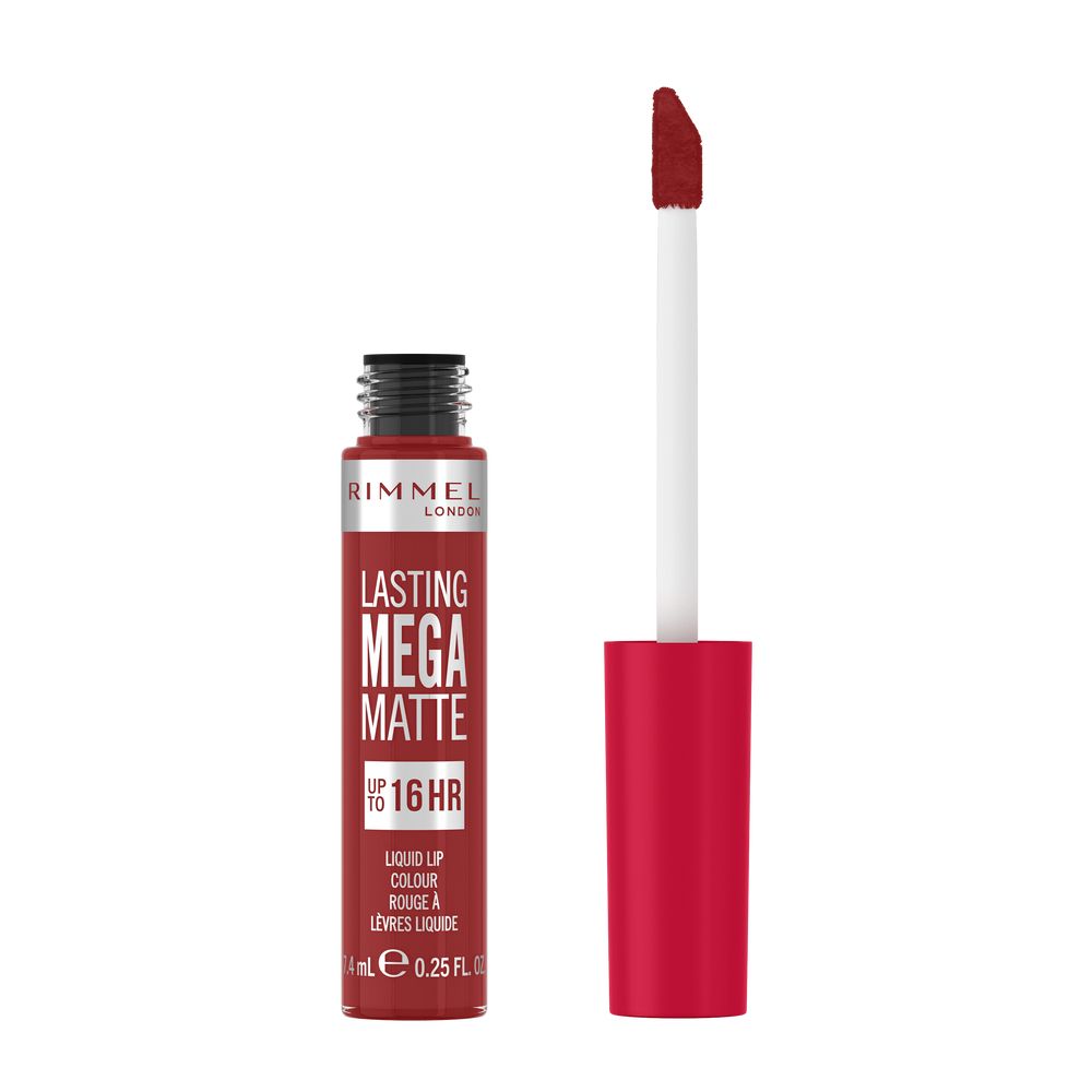 70187341692875611 Lasting Mega Matte długotrwała matowa pomadka w płynie do ust 500 Fire Starter 7.4ml - obrazek 1