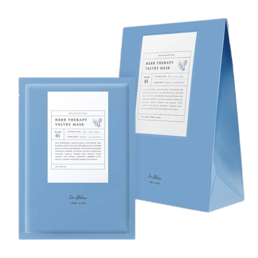 70227491756983075 Pro Lab Herb Therapy Velvet Mask maseczka do twarzy w płachcie 10x27g - obrazek 1