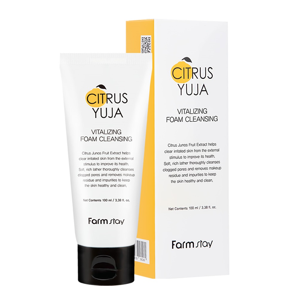 70246421709271704 Citrus Yuja rewitalizująca pianka oczyszczająca 100ml - obrazek 1