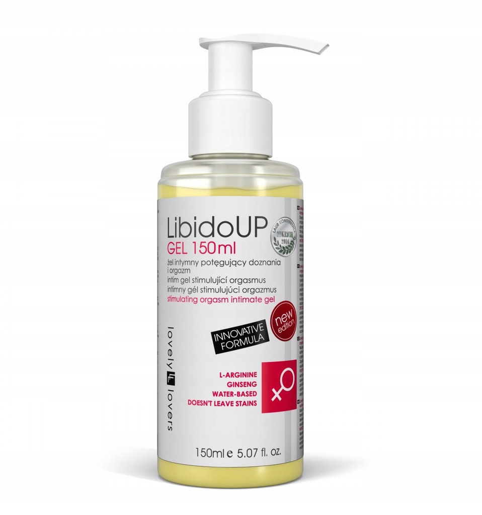 70294041626091666 LibidoUp Gel żel intymny potęgujący doznania i orgazm 150ml - obrazek 1
