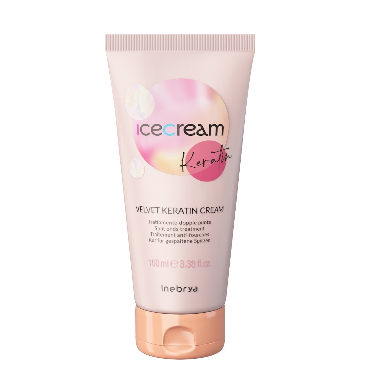 70306671675232128 Ice Cream Keratin restrukturyzujący zabieg na rozdwojone końcówki 100ml - obrazek 1