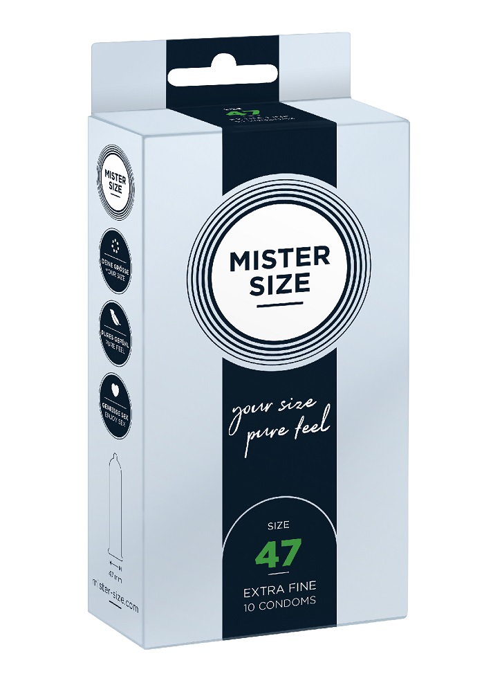 70441731634205910 Condoms prezerwatywy dopasowane do rozmiaru 47mm 10szt. - obrazek 1