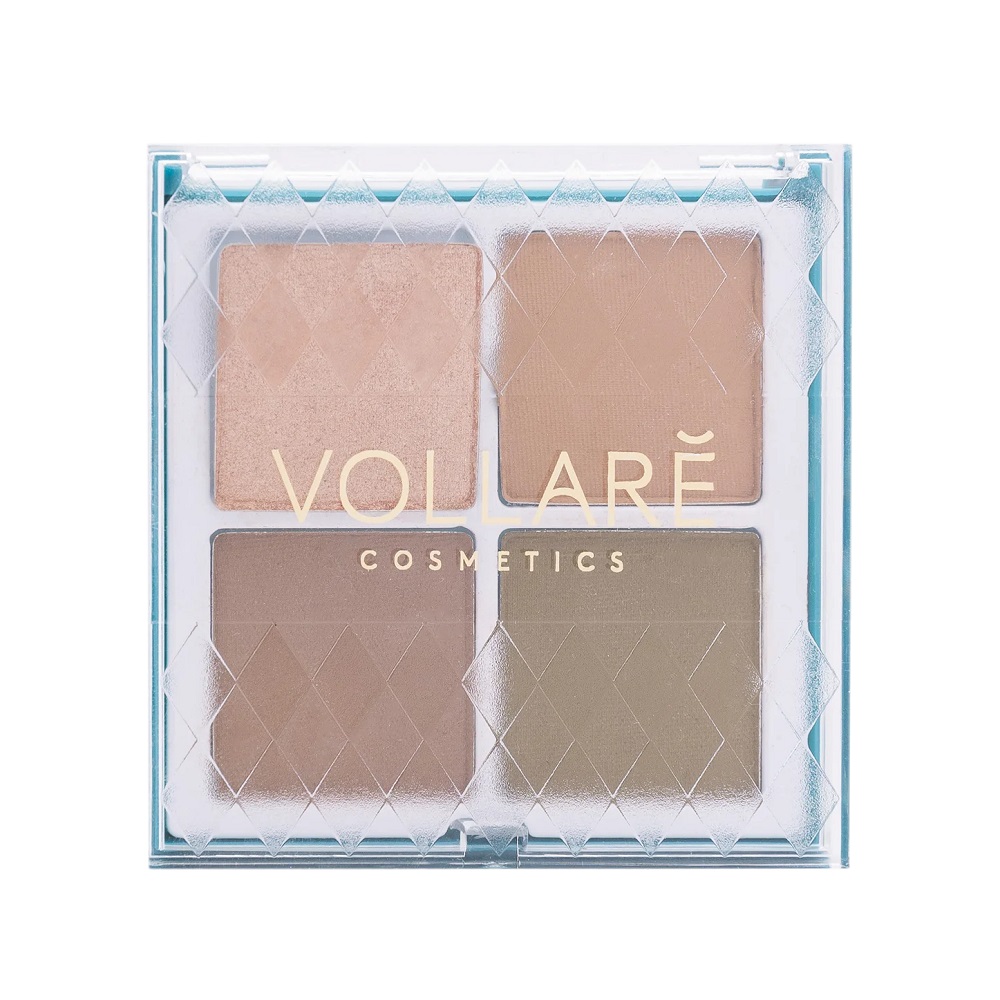 70451871709128282 Crystal Clear paleta cieni do powiek Nude 4.8g - obrazek 1