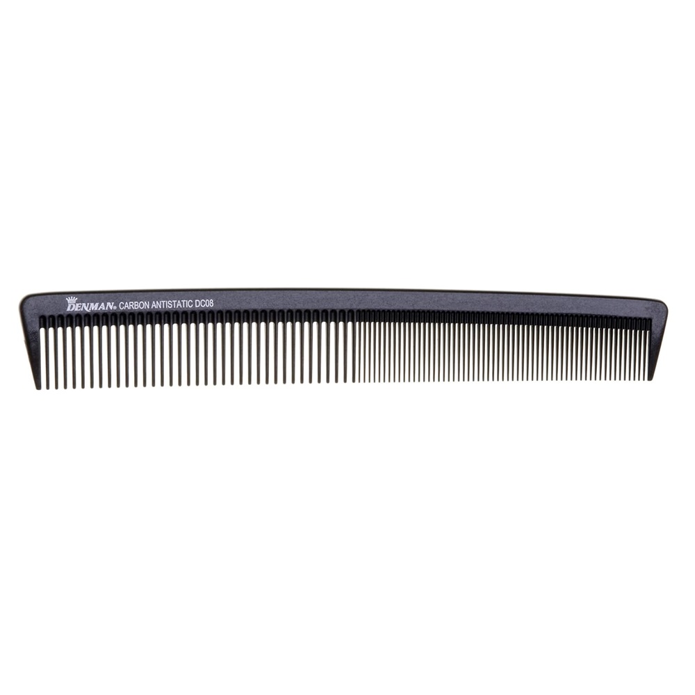 70498761721718326 DC08 Carbon Barbering Comb grzebień do strzyżenia włosów Black - obrazek 1