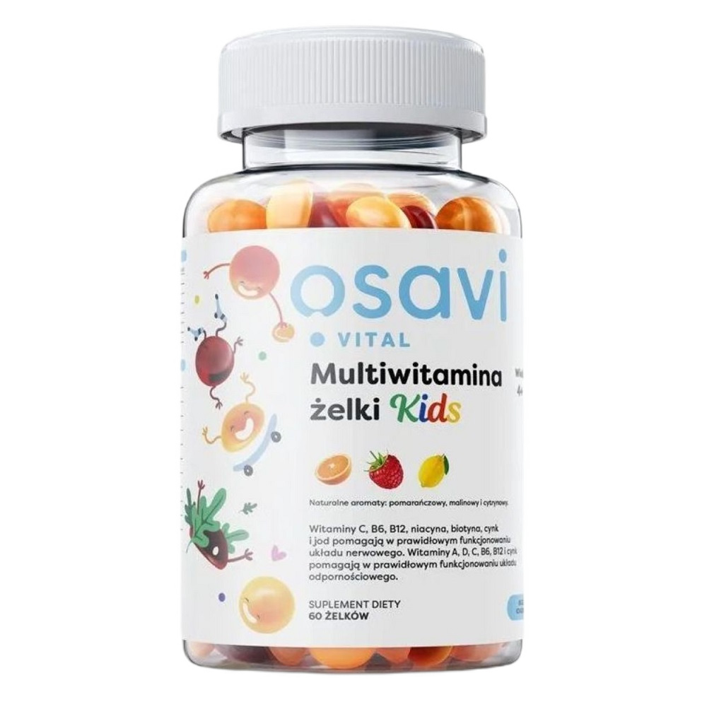 70499331724828201 Kids multiwitaminowe żelki suplement diety 60 żelków - obrazek 1