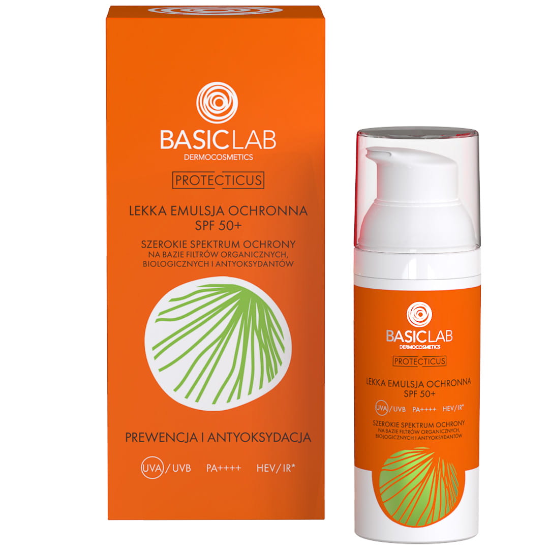 705281680628552 Protecticus lekka emulsja ochronna SPF50+ Prewencja i Antyoksydacja 50ml - obrazek 1