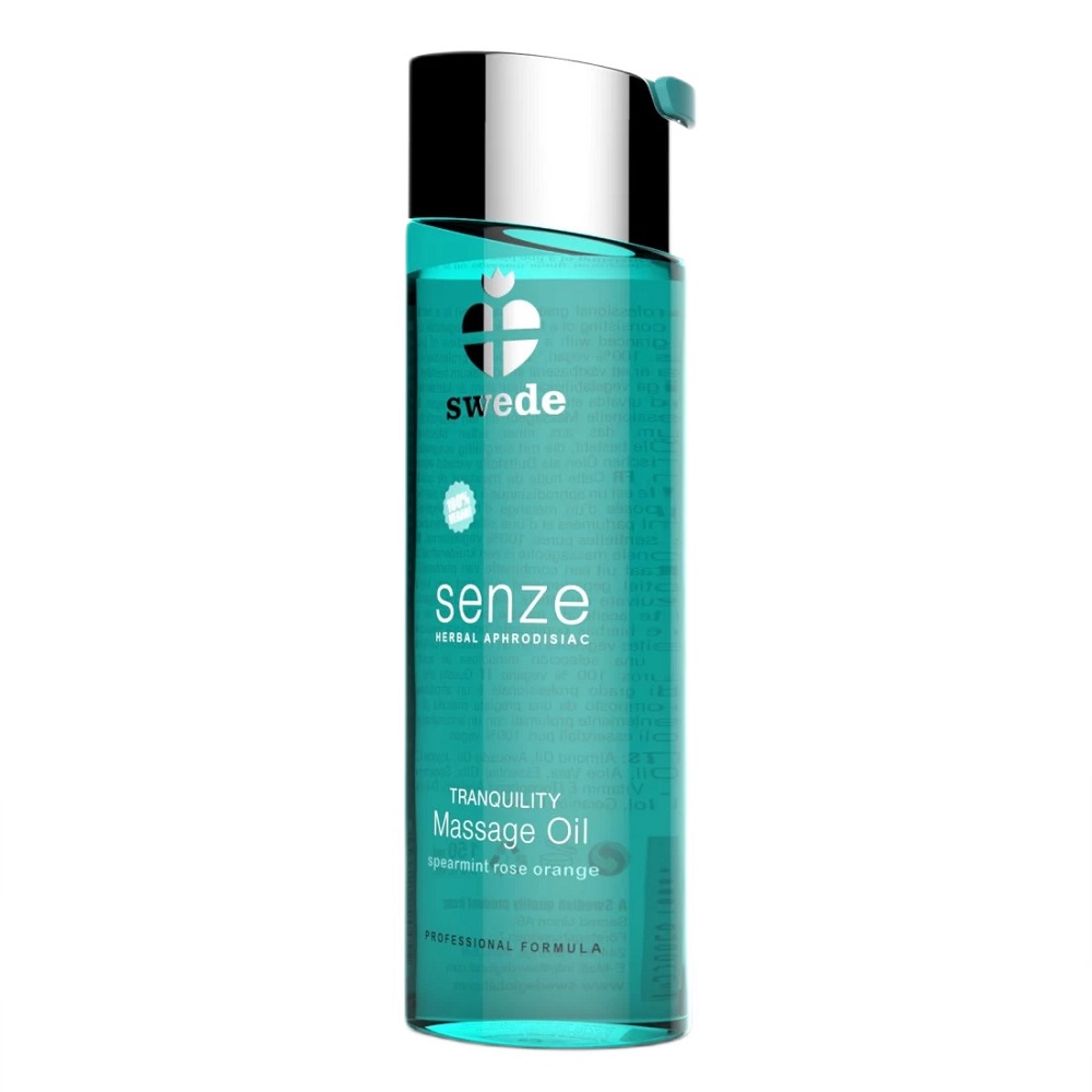 70578301712065581 Senze Tranquility Massage Oil olejek do masażu Spearmint Rose Orange 75ml - obrazek 1