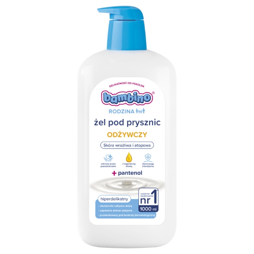 70648541749645501 Rodzina odżywczy żel pod prysznic 1000ml - obrazek 1