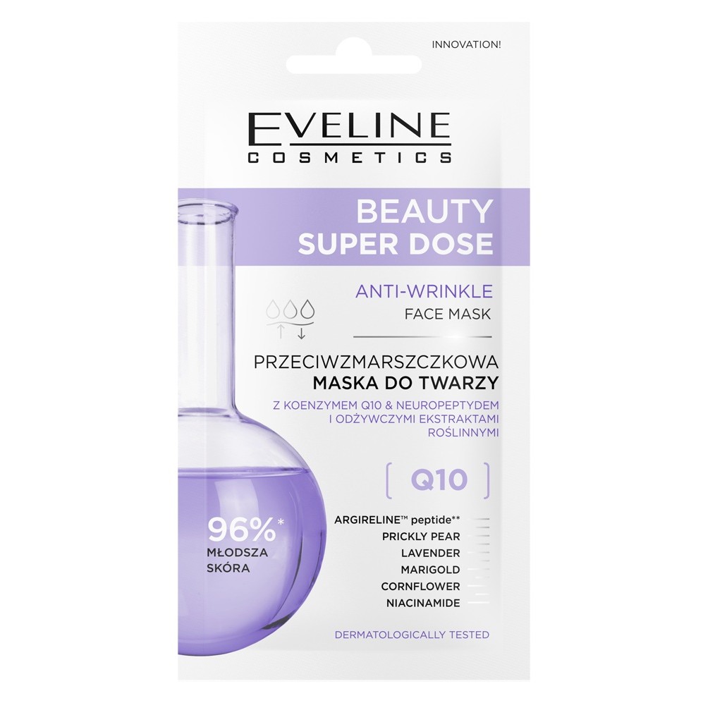 70651051759237508 Beauty Super Dose przeciwzmarszczkowa maska do twarzy 8ml - obrazek 1