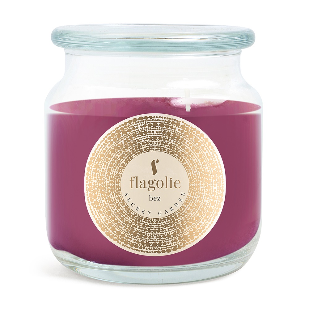 70656101687859127 Secret Garden świeca zapachowa Bez 400g - obrazek 1