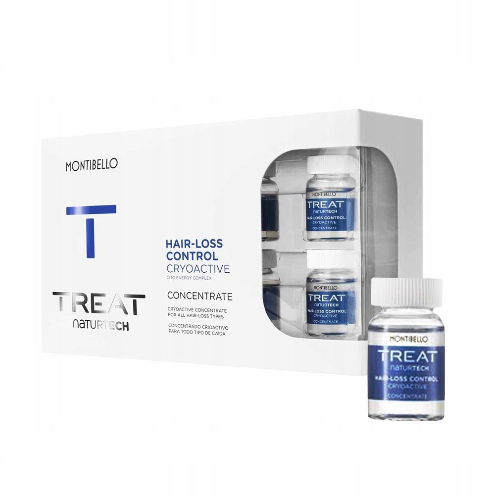 70694421637055950 Treat Naturtech Hair-Loss Control Cryoactive Concentrate krioaktywny koncentrat przeciw wypadaniu włosów 10x7ml - obrazek 1