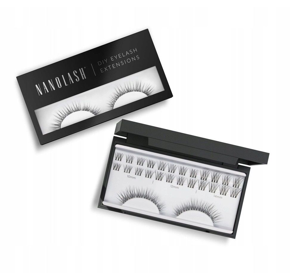 7070311715771820 DIY Eyelash Extensions sztuczne rzęsy w kępkach Innocent 36szt. - obrazek 1