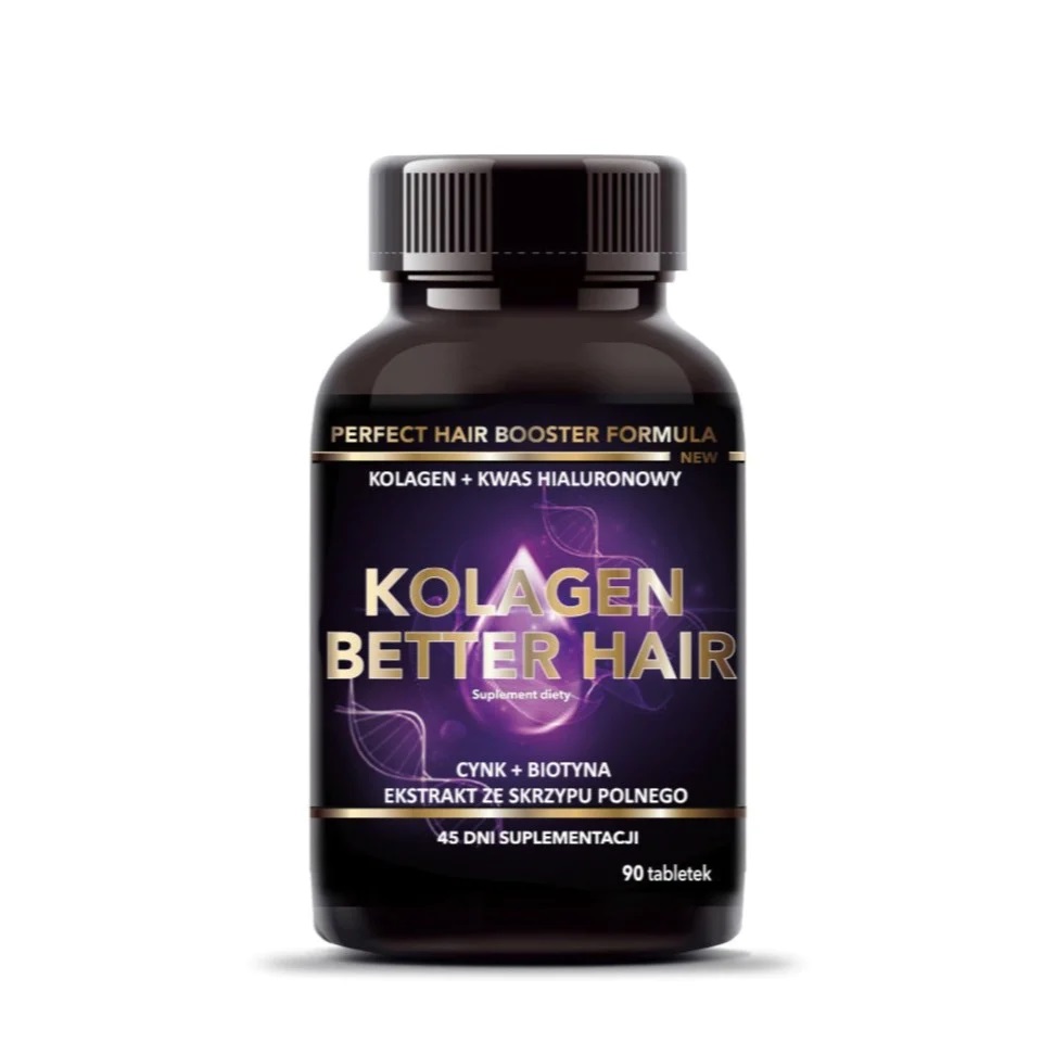 70711341659961666 Kolagen Better Hair suplement diety 90 tabletek - obrazek 1