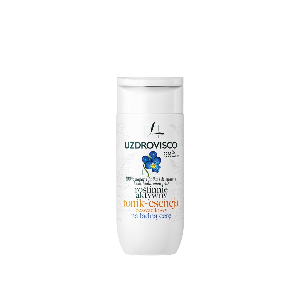 70752851620825525 Fiołek roślinnie aktywny tonik-esencja bezwacikowy na ładną cerę 150ml - obrazek 1