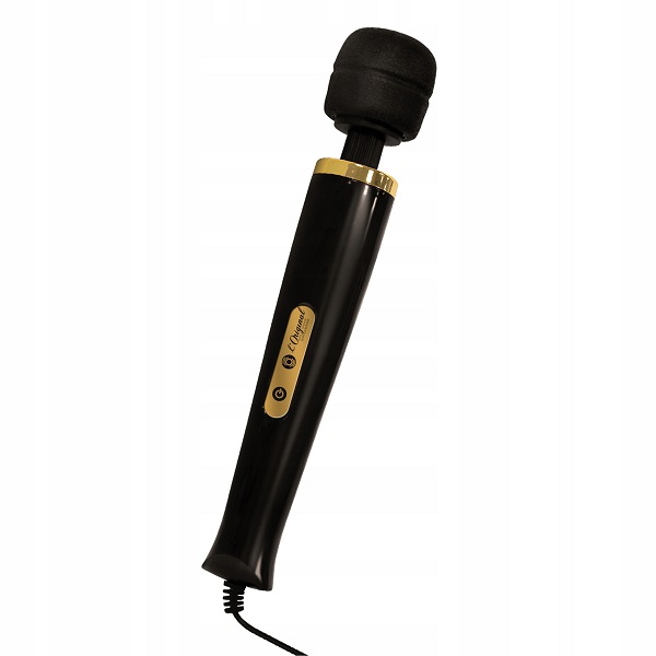 70796951620810915 Body Wand Original masażer do ciała i miejsc intymnych 10 poziomów wibracji Black - obrazek 1
