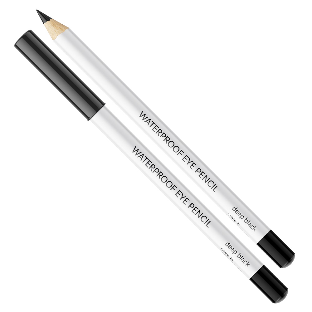 Exclusive Mockups for Branding and Packaging Design Waterproof Eye Pencil wodoodporna kredka do linii wodnej oczu Deep Black 1g - obrazek 1