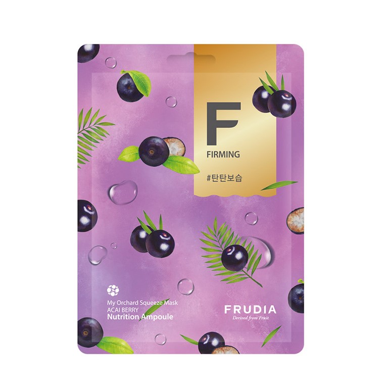 70864211706275865 My Orchard Squeeze Mask Acai Berry ujędrniająco-nawadniająca maseczka w płachcie 20ml - obrazek 1
