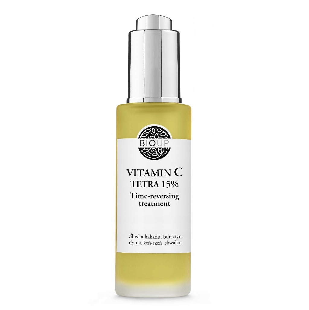 70866551673537481 Vitamin C Tetra 15% Time-Reversing Treatment luksusowe serum z bursztynem i żeń-szeniem 30ml - obrazek 1