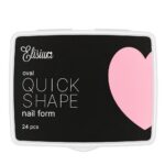 Quick Shape Nail Form Mini formy do przedłużania paznokci Oval 24szt