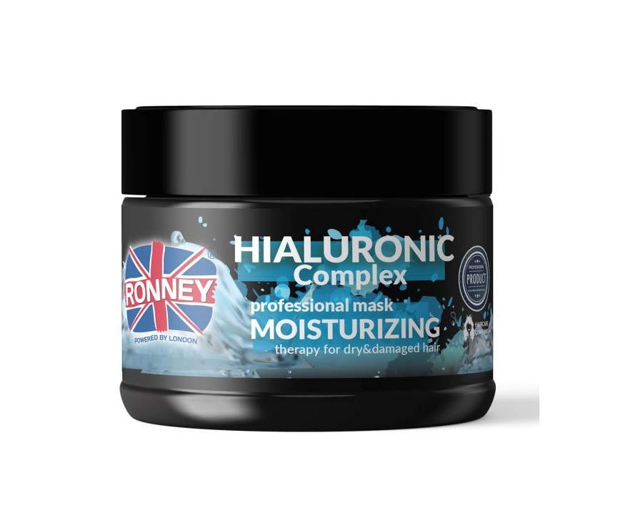 70881861648559224 Hialuronic Complex Professional Mask Moisturizing nawilżająca maska do włosów suchych i zniszczonych 300ml - obrazek 1