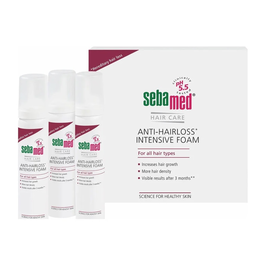 70937081705586749 Anti-Hairloss Intensive Foam pianka przeciw wypadaniu włosów 3x70ml - obrazek 1