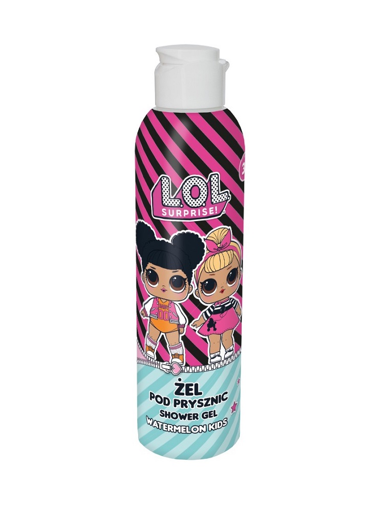 70969861634294291 Shower Gel 3+ żel pod prysznic dla dzieci Watermelon 300ml - obrazek 1