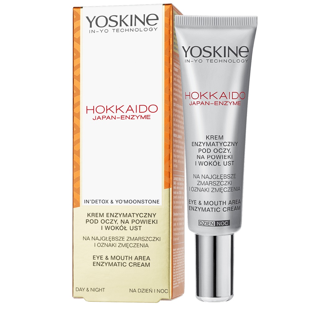 70998141727244182 Hokkaido Japan-Enzyme krem pod oczy z enzymem z dyni 15ml - obrazek 1