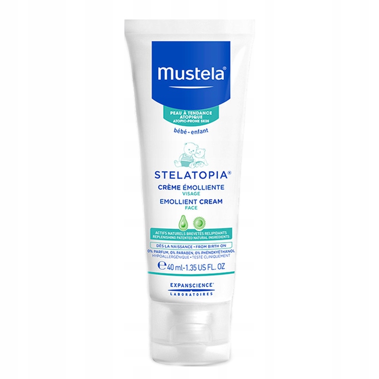 7102601680860693 Stelatopia Emollient Face Cream odbudowujący krem do twarzy 40ml - obrazek 1