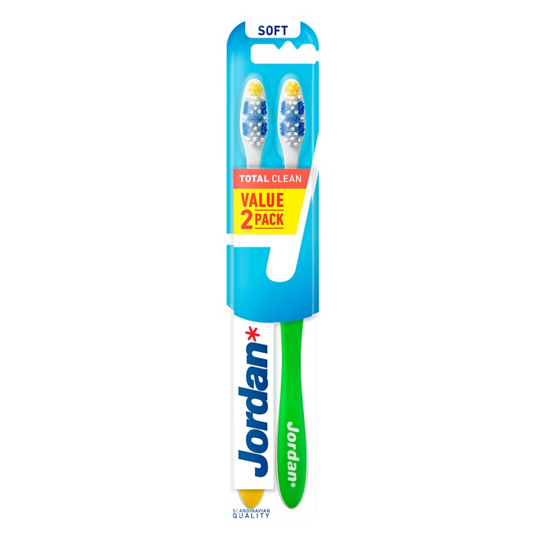 71038311652281229 Total Clean szczoteczka do zębów Miękka 2szt. - obrazek 1