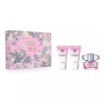 Bright Crystal zestaw woda toaletowa spray 50ml + balsam do ciała 50ml + żel pod prysznic 50ml