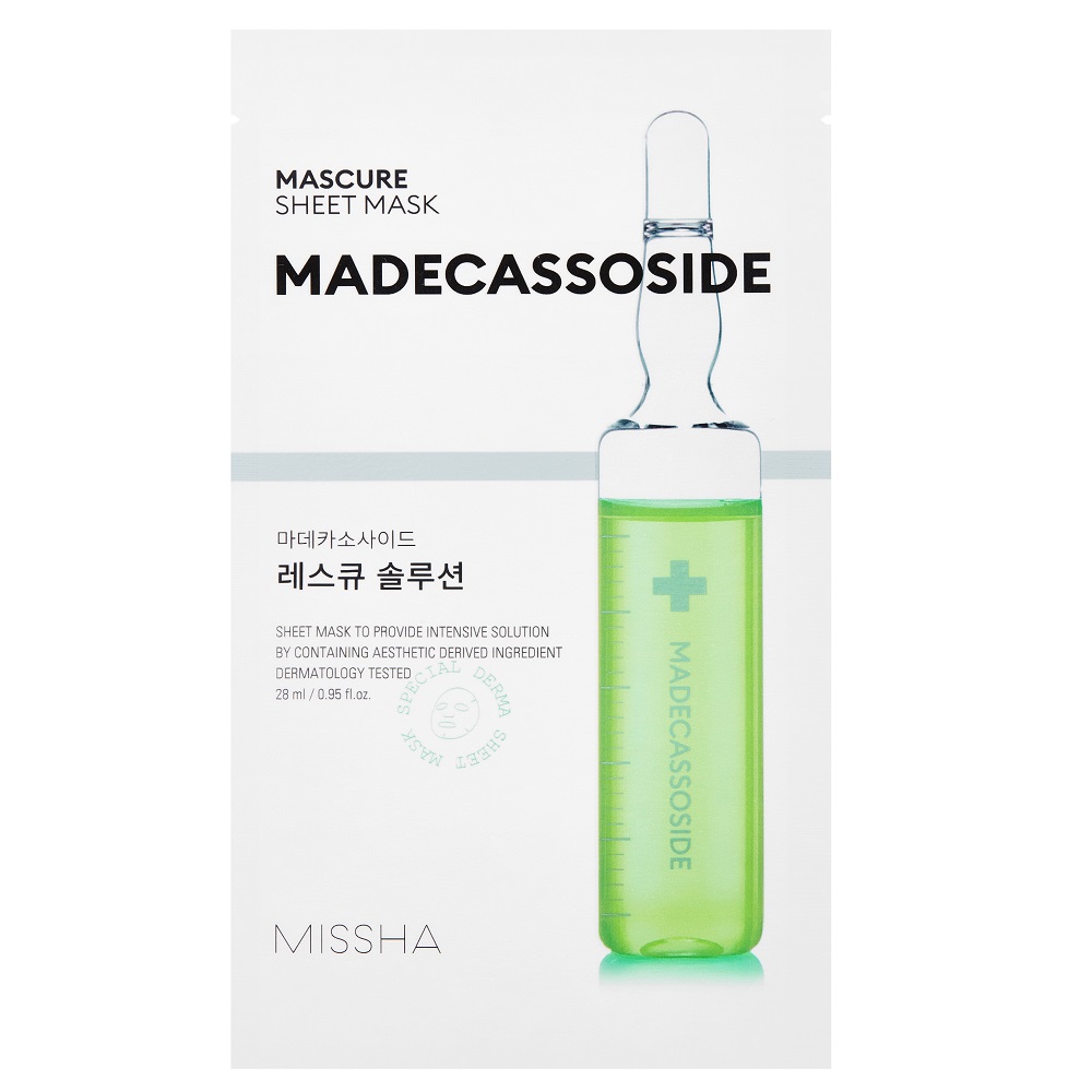7109311702374418 Mascure Madecassoside kojąco-nawilżająca maseczka w płachcie 28ml - obrazek 1