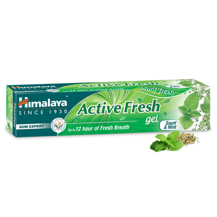 71111961624865081 Herbals Active Fresh Gel Toothpaste żelowa pasta do zębów bez fluoru 80g - obrazek 1