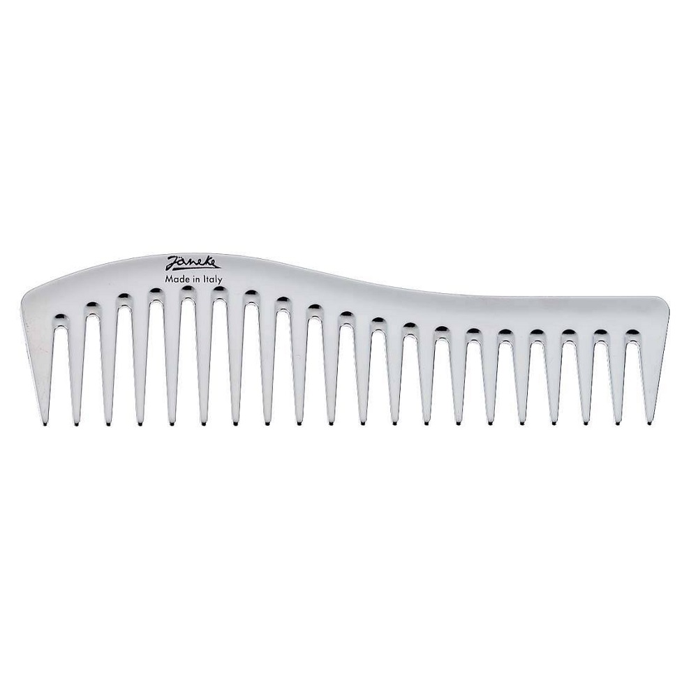 71152831678869563 Wavy Comb grzebień do każdego rodzaju włosów Chromowany - obrazek 1