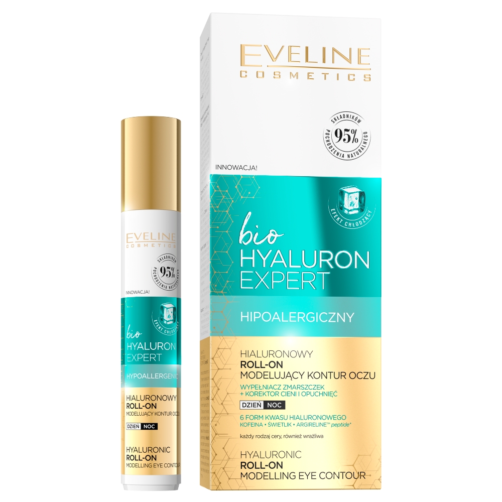 71167201646652959 Bio Hyaluron Expert hialuronowy roll-on modelujący kontur oczu 15ml - obrazek 1