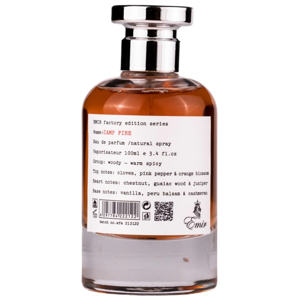 71180221740128570 Camp Fire Factory Edition woda perfumowana spray 100ml - obrazek 1