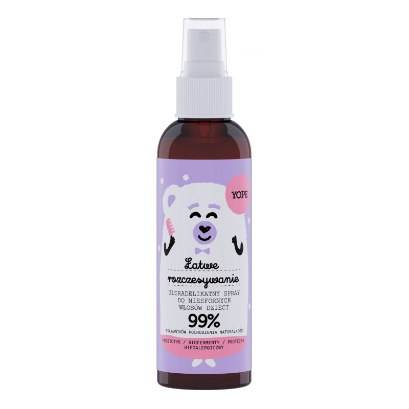 71224691634547525 Ultradelikatny spray ułatwiający rozczesywanie włosów dzieci 150ml - obrazek 1