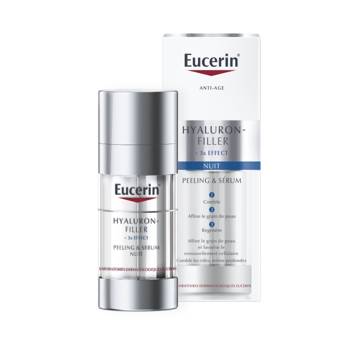 71390011664279973 Hyaluron-Filler + 3x Effect peelingujące serum na noc 30ml - obrazek 1