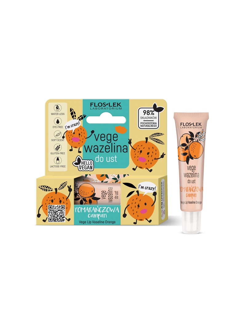 71406661645803398 Vege Lip Care wazelina do ust Campari 10g - obrazek 1
