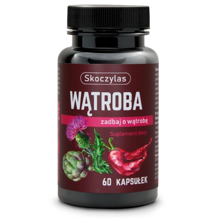 7141021742823276 Wątroba ostropest + karczoch + kapsaicyna suplement diety 60 kapsułek - obrazek 1