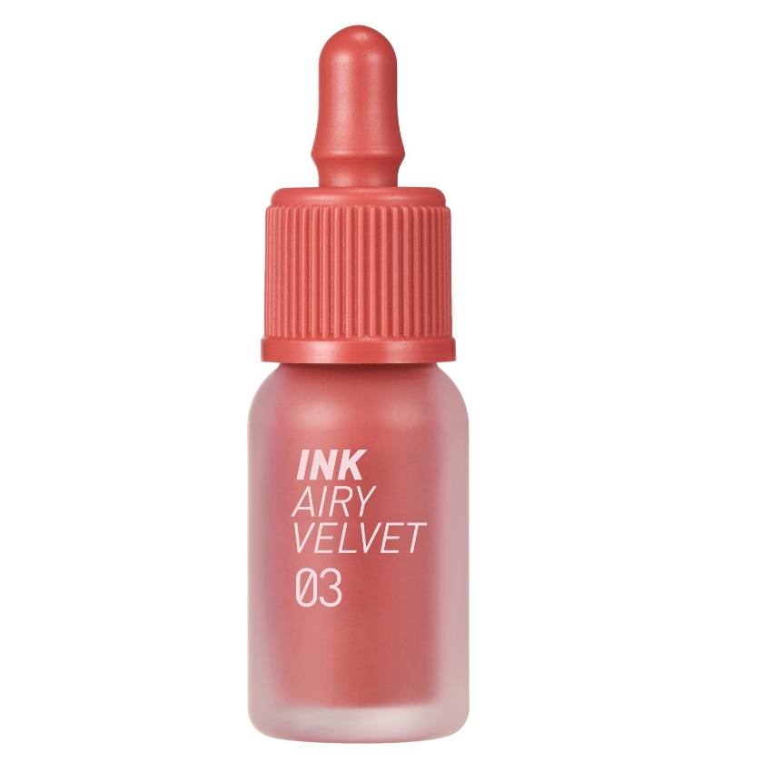 71506151721617257 Ink Airy Velvet pomadka w płynie 03 Cartoon Coral 4g - obrazek 1